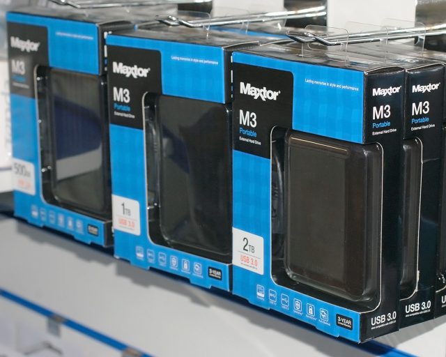 Maxtor M3 External Hard Drives